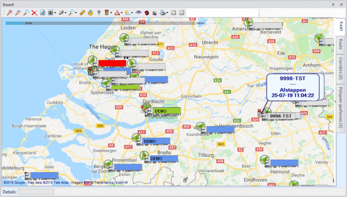 Kaart tracking Kaart tracking
