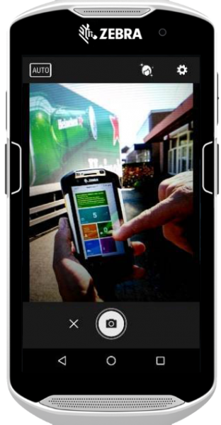 Foto maken met MobiScout Mobile